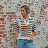 Poppy Polo Top