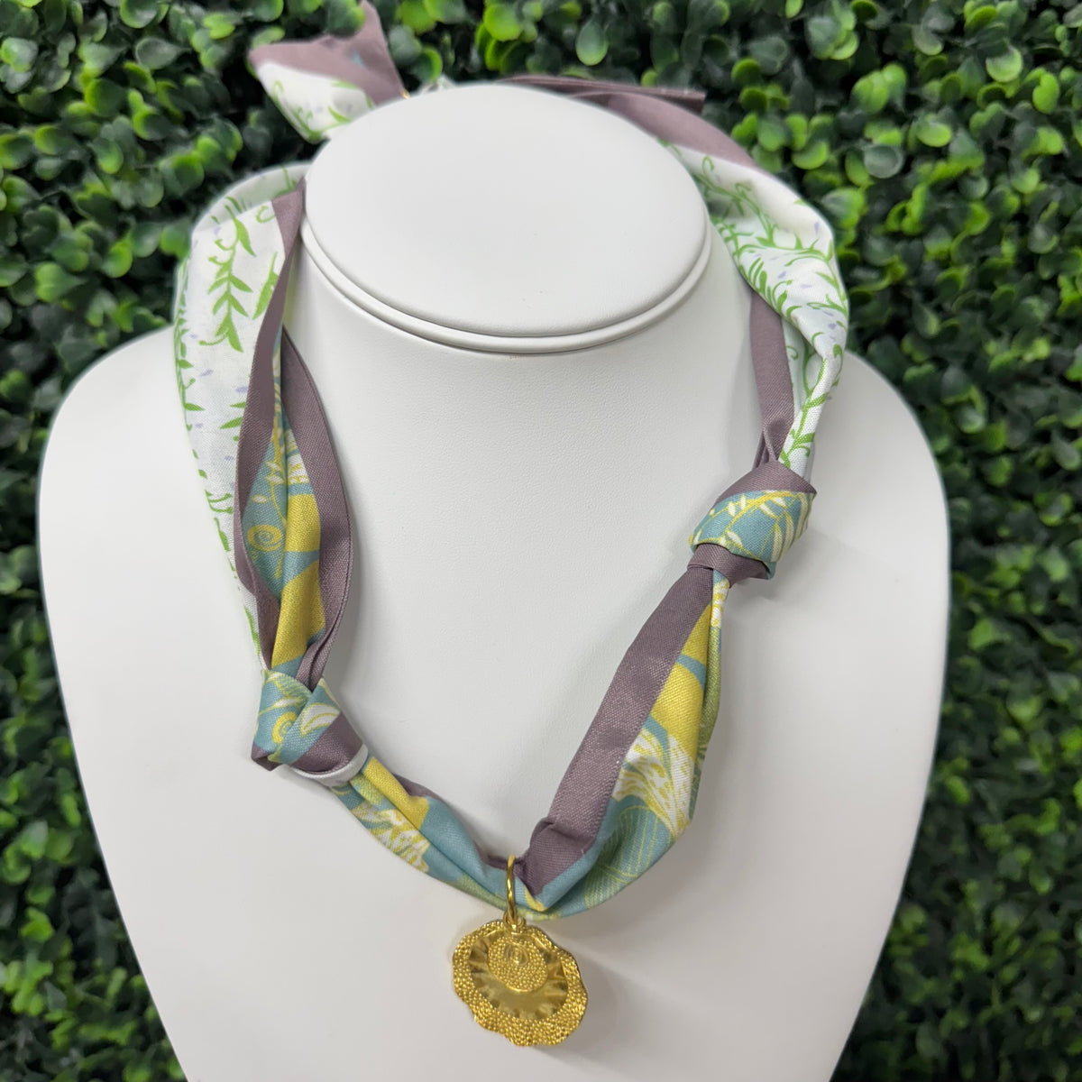 Scarf Charm Necklace