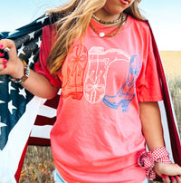 Red White & Boots