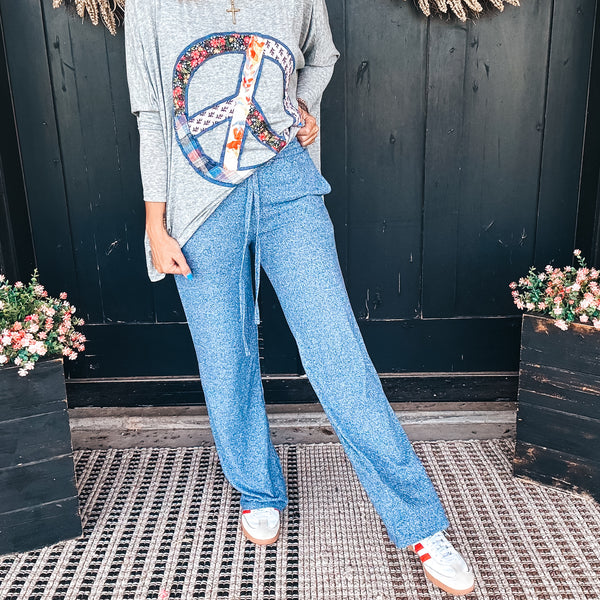 Leanne Lounge Pants - NAVY