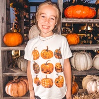 Youth Nine Pumpkins Tee