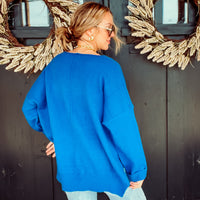 Olivia Sweater - ROYAL BLUE