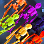 Colorful Flocked Skeleton