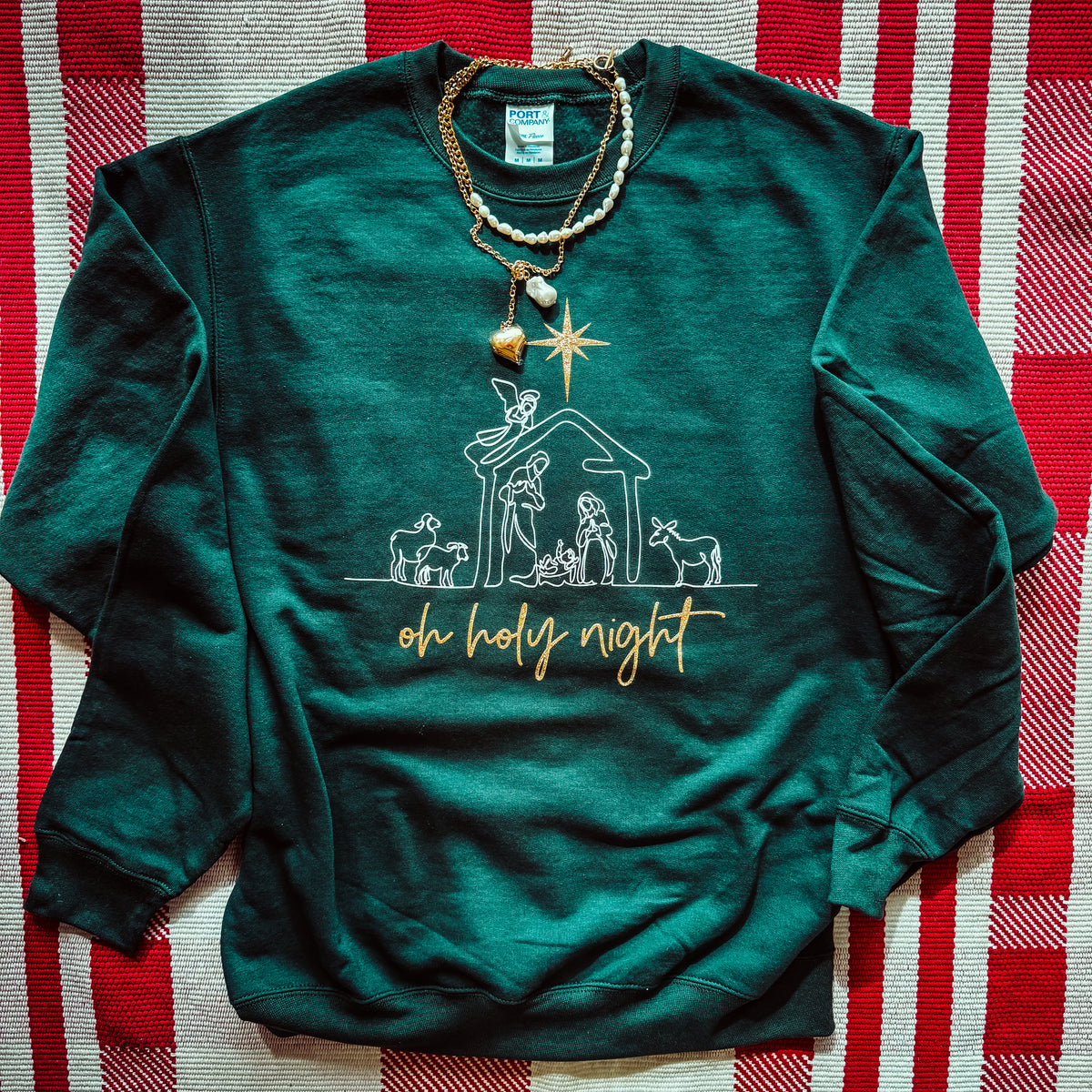 Forest Oh Holy Night Sweatshirt