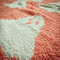 Coral Boo Blanket