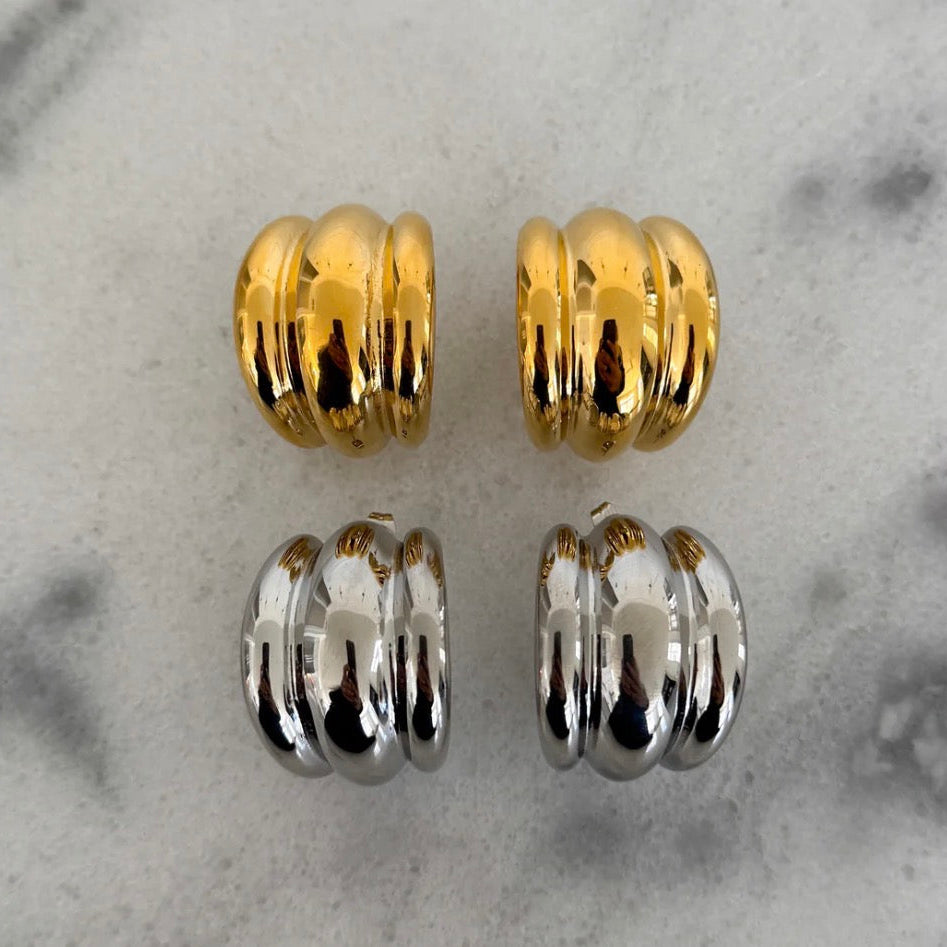 Bella Hoops - SILVER