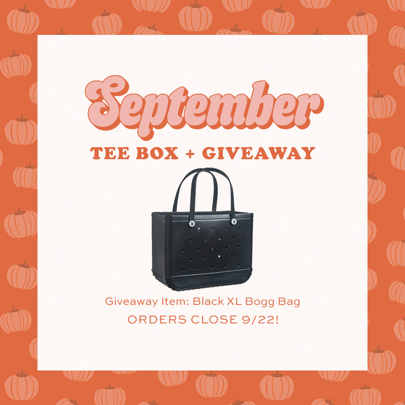 September Mystery Tee Box