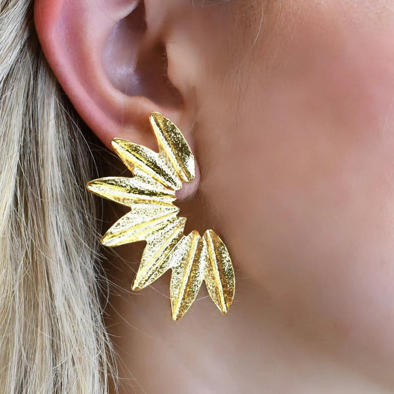 Abientot Gold Earrings