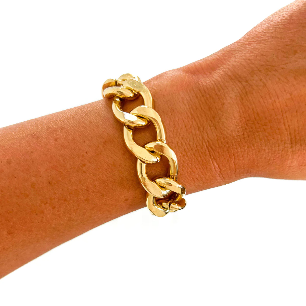 Chunky Chain Link Bracelet - GOLD
