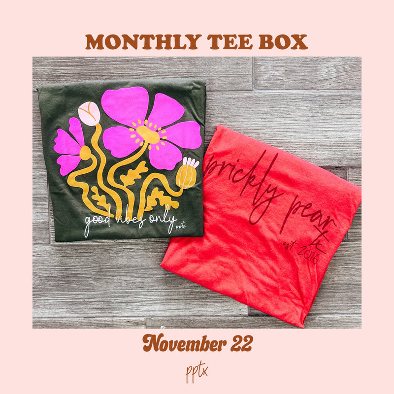 September Mystery Tee Box