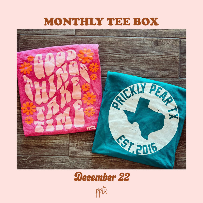 September Mystery Tee Box