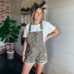 Lilly Leopard Overalls
