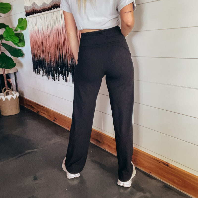 High Rise Flare Leggings