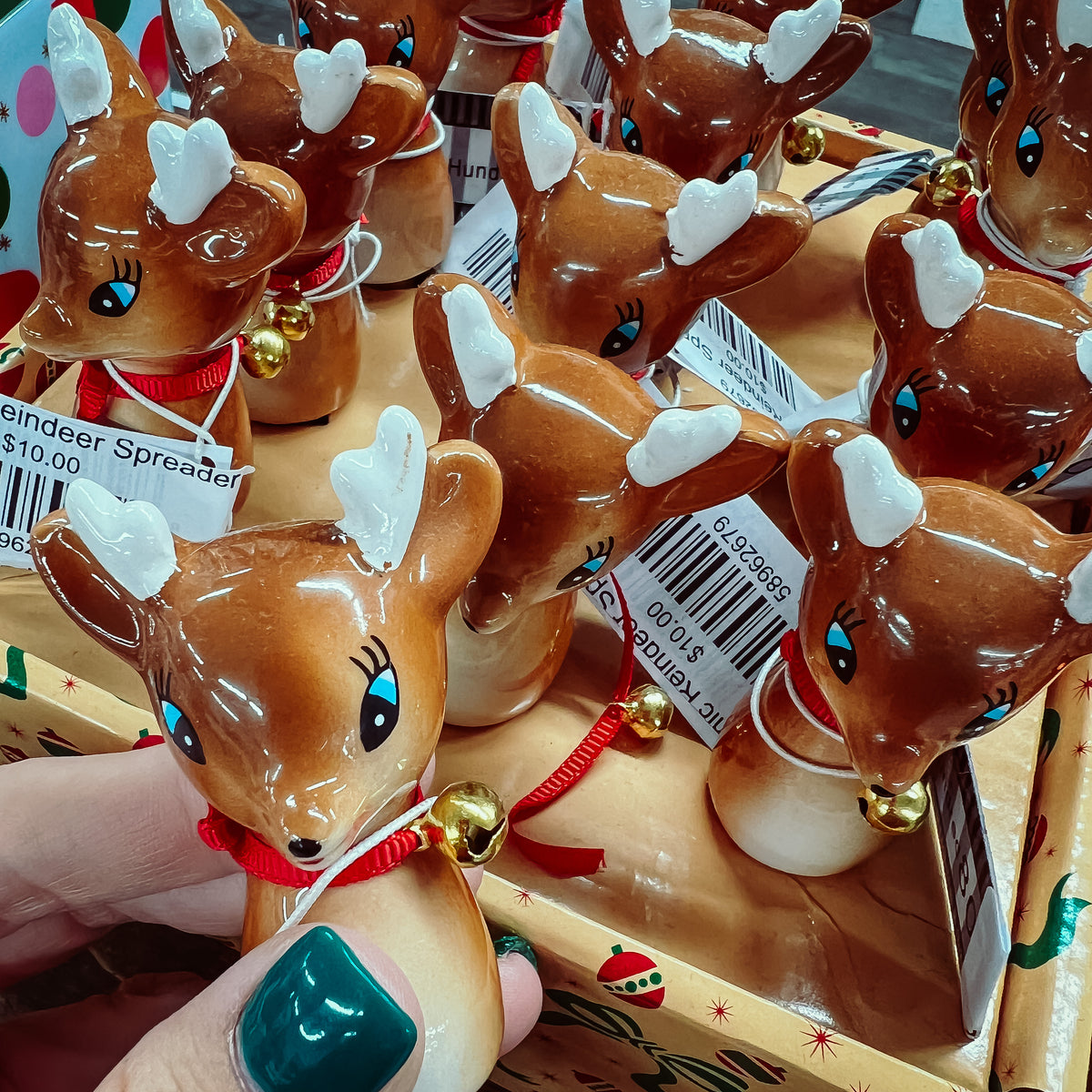 Ceramic Reindeer Spreader
