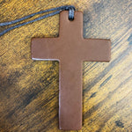 Big Cross Leather Freshie
