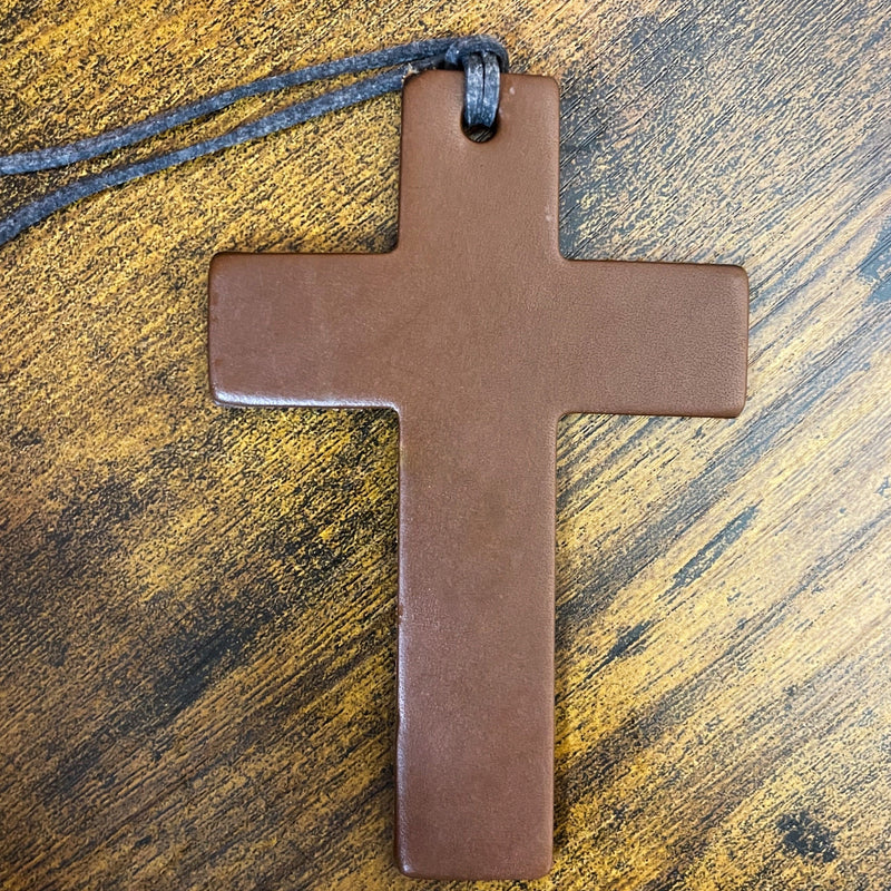 Big Cross Leather Freshie