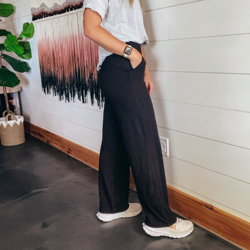 High Rise Flare Leggings