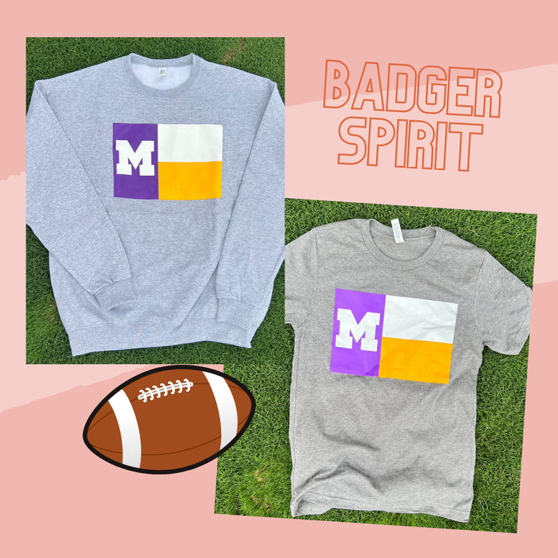 Adult M Badger Flag